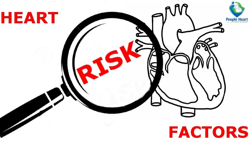 Images shows - Risk Factors of Heart Disease